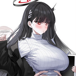 This is a pixiv picture whose title is 敏感な部分.