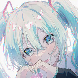 This is a pixiv picture whose title is 39♡.