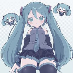This is a pixiv picture whose title is 初音ミク.