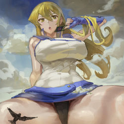 This is a pixiv picture whose title is でか明日香.