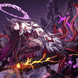 This is a pixiv picture whose title is ✧CounterSide | Awakened Rosaria✧.