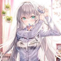 This is a pixiv picture whose title is モーニングルーティン.