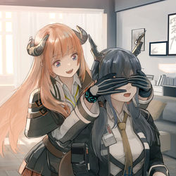 This is a pixiv picture whose title is だーれだ.