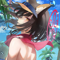 This is a pixiv picture whose title is イズナ.