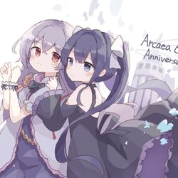 This is a pixiv picture whose title is Arcaea6周年.