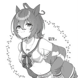 This is a pixiv picture whose title is ふーん！.