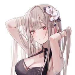 This is a pixiv picture whose title is 🌸.