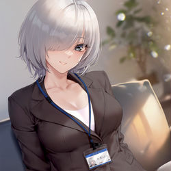This is a pixiv picture whose title is チラ見え佐紹さん.