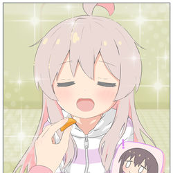 This is a pixiv picture whose title is 🍊.