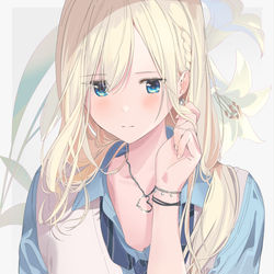 This is a pixiv picture whose title is 更紗.