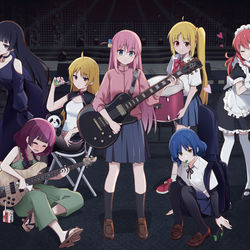 This is a pixiv picture whose title is ぼっち・ざ・ろっく.
