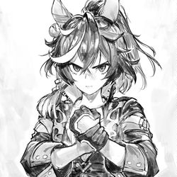 This is a pixiv picture whose title is カツラギエース.