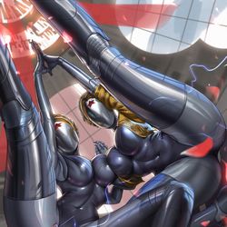 This is a pixiv picture whose title is Atomic Heart Twins.