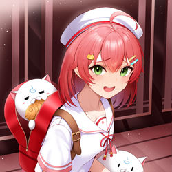 This is a pixiv picture whose title is さくらみこ.