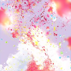 This is a pixiv picture whose title is メンダコ日和-花束いっぱいの想い-.
