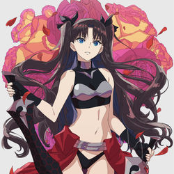 This is a pixiv picture whose title is 遠坂凛さん。.