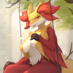 This is a pixiv picture whose title is マフォクシー.