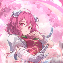 This is a pixiv picture whose title is か.