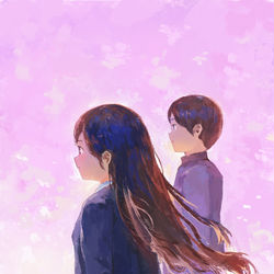 This is a pixiv picture whose title is 新学期.