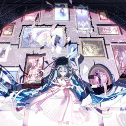 This is a pixiv picture whose title is たくさんの思い出.