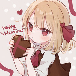This is a pixiv picture whose title is 🍫.