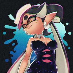 This is a pixiv picture whose title is アオリちゃん.
