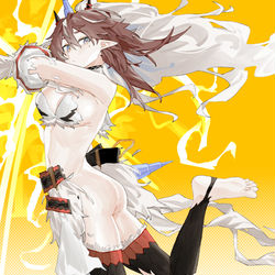 This is a pixiv picture whose title is 夜刀.