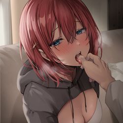 This is a pixiv picture whose title is 発情凛ちゃん.