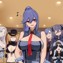 This is a pixiv picture whose title is エセックス.