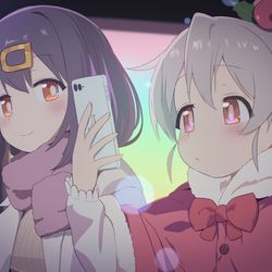 This is a pixiv picture whose title is ❅❆🎄❆❅.