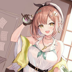This is a pixiv picture whose title is ライザリン・シュタウト.