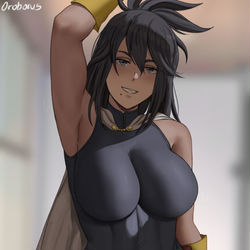 This is a pixiv picture whose title is Nana Shimura.