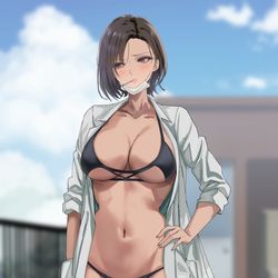 This is a pixiv picture whose title is やさぐれ保健医#3.