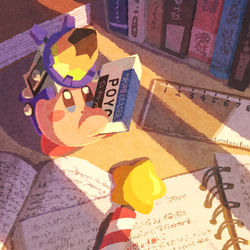 This is a pixiv picture whose title is 消しゴム係.