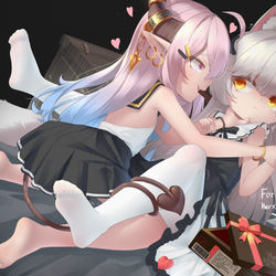 This is a pixiv picture whose title is 菲菲……嘿嘿…….