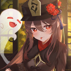 This is a pixiv picture whose title is 胡桃.