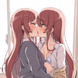 This is a pixiv picture whose title is 大崎姉妹.