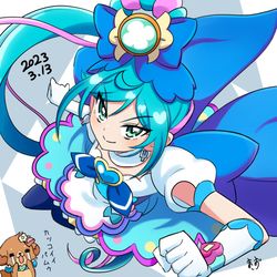 This is a pixiv picture whose title is キュアスパイシー.