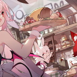 This is a pixiv picture whose title is とある小さな宿屋.