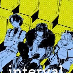 This is a pixiv picture whose title is 3/19新刊②『interval〜鳥葬WEB再録』.