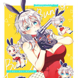 This is a pixiv picture whose title is 【3/19】Bunny,Bunny,Bunny！サンプル.