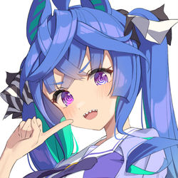 This is a pixiv picture whose title is ターボのギザ歯もっと見せて....
