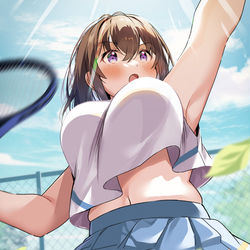 This is a pixiv picture whose title is ダイナミックはわわちゃん.