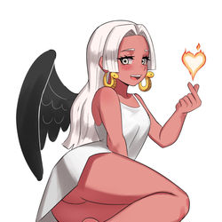 This is a pixiv picture whose title is Seraphim Boa Hancock.