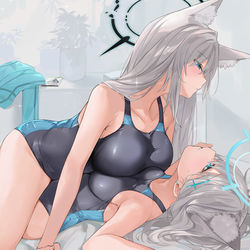 This is a pixiv picture whose title is シロコとシロコ.
