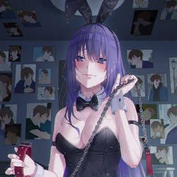 This is a pixiv picture whose title is 「...♥」.