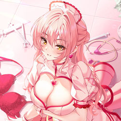 This is a pixiv picture whose title is 城ヶ崎美嘉.