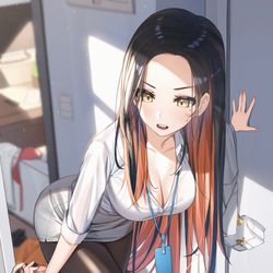 This is a pixiv picture whose title is オリジナル.