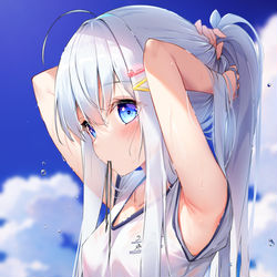 This is a pixiv picture whose title is 乃亜体育祭.