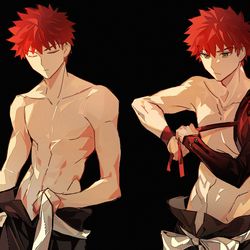 This is a pixiv picture whose title is 村正.